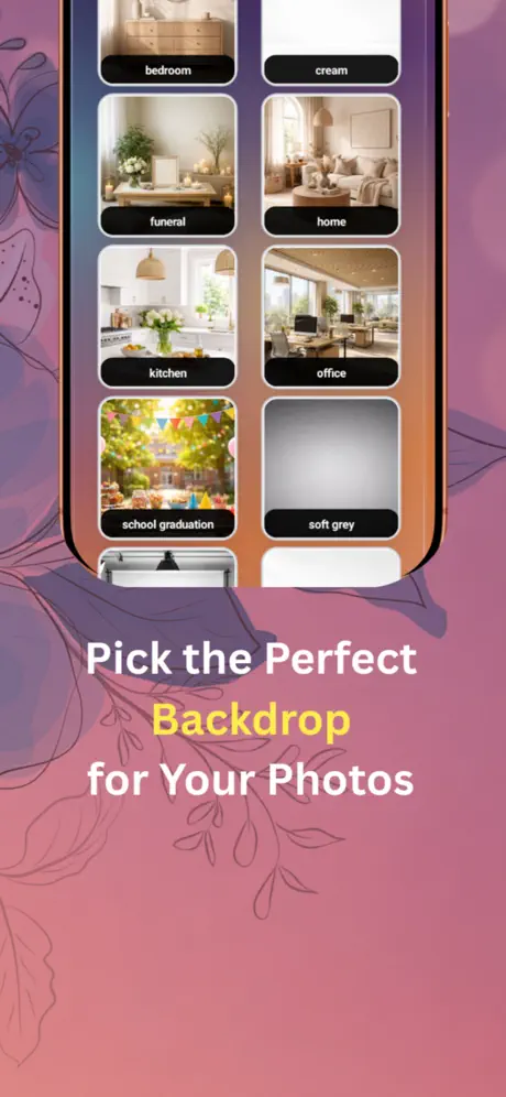 Florique — Pick the Perfect Backdrop